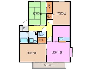 南が丘駅 徒歩13分 2階の物件間取画像